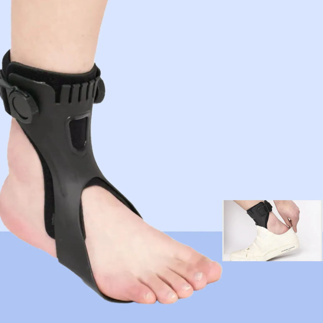 NESLEMY Foot drooping and inversion orthosis