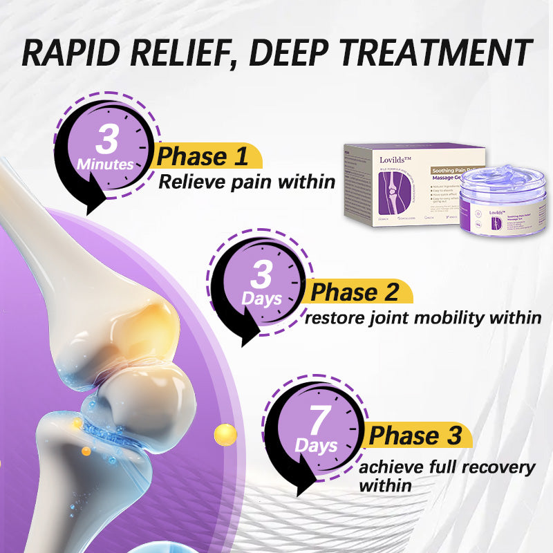 ✨LOVILDS™ Pain Relief Gel – With Turmeric & Emu Oil for Arthritis & Joint Support🎁