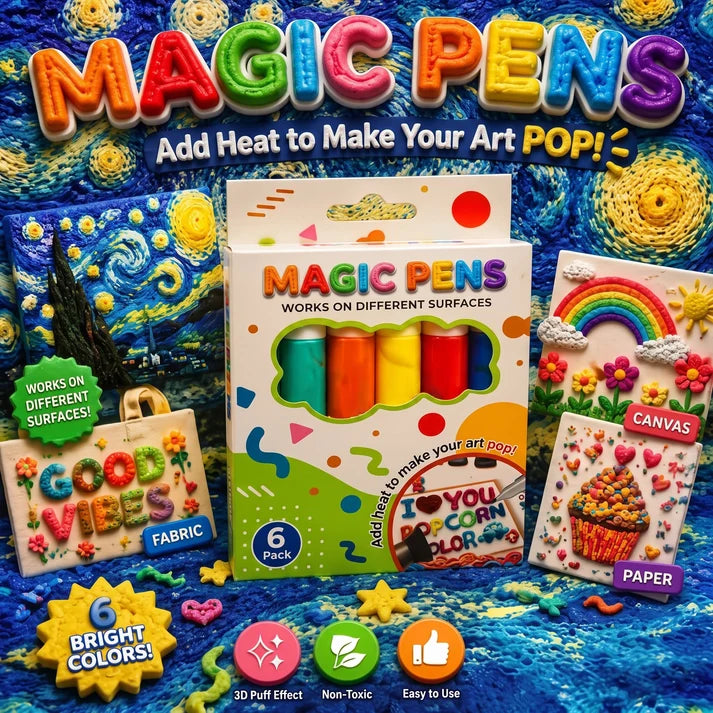 💥LAST DAY BUY 1 GET 1 FREE!!🎁🔮Magic Pen – Draw 3D with one stroke!