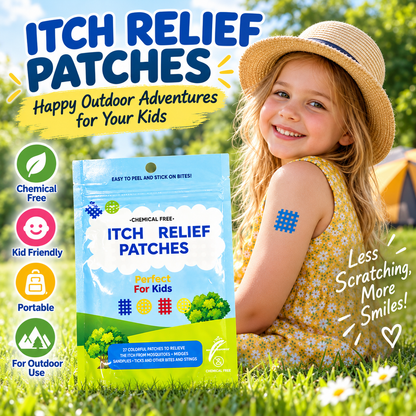 ✨ Bug Bite Relief Patches – Peel, Stick & Get Back to Your Day