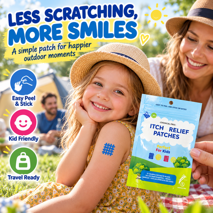 ✨ Bug Bite Relief Patches – Peel, Stick & Get Back to Your Day