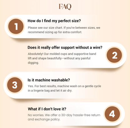 2-Piece Set💕 NESLEMY Wireless Womens Comfortable Wireless Bras Push Up Bralettes Invisible Tshirts Bras Deep V 24/7 Bras