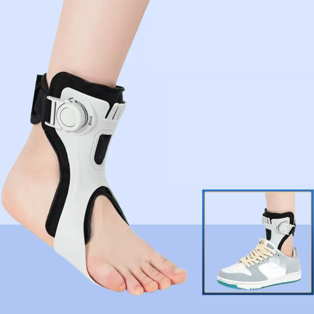 NESLEMY Foot drooping and inversion orthosis